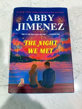 The Night We Met — Colorful Sunset Cover Paperback
